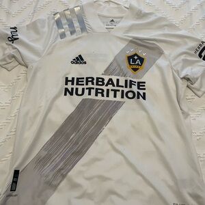 David Becham, XL LA Galaxy White Jersey